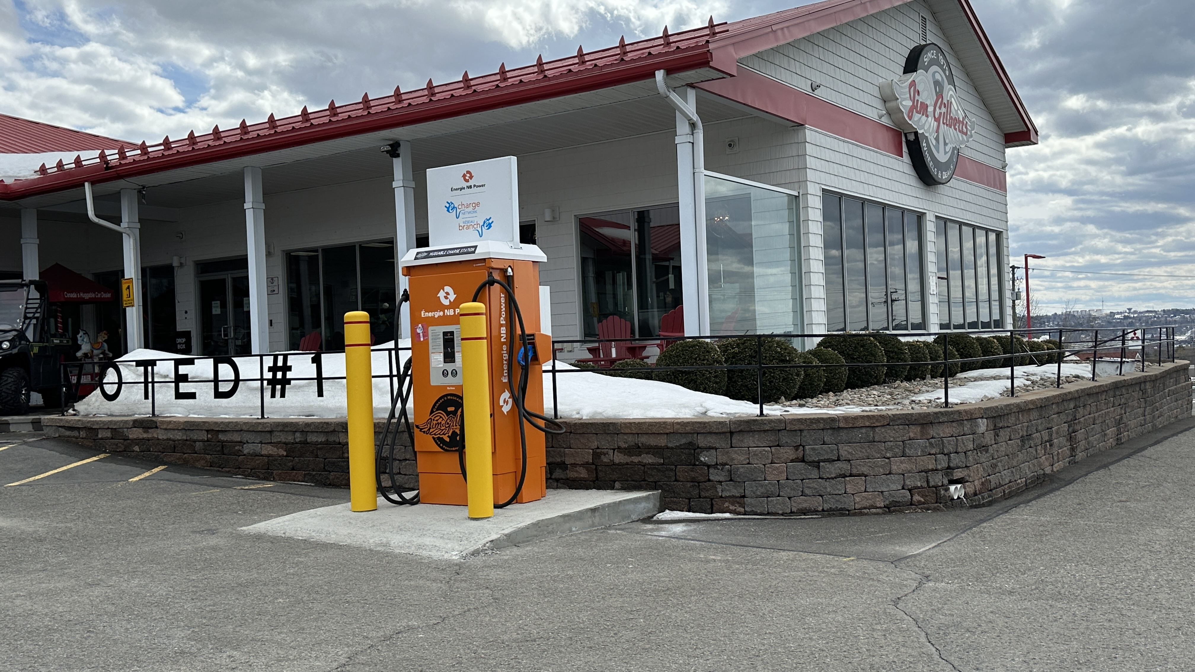 Fredericton Electric Vehicle Charging Station