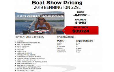 Boat Show Pricing
