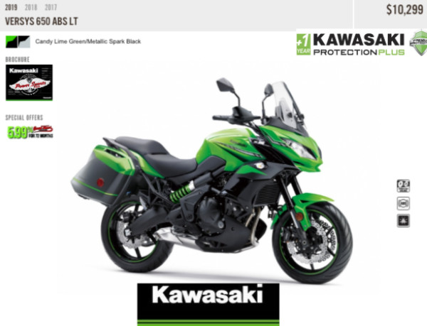 2019 Kawasaki Versys