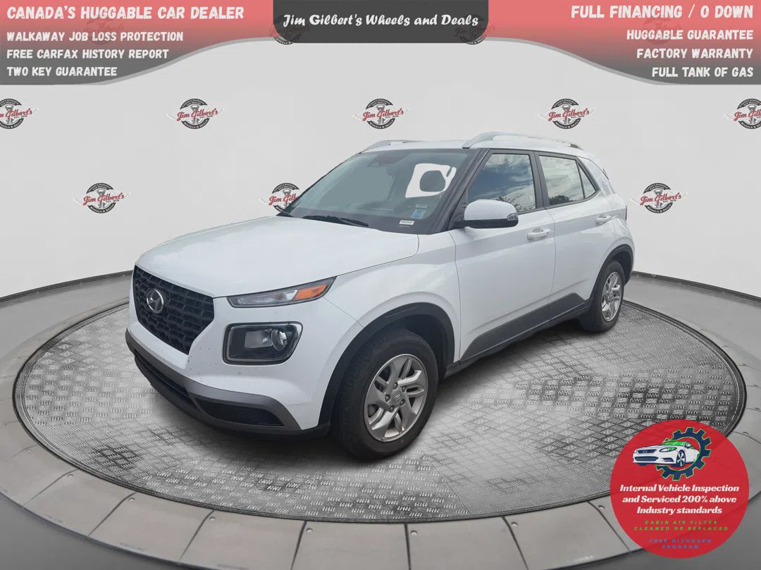 White 2026 Hyundai Venue SUV / Crossover Automatic