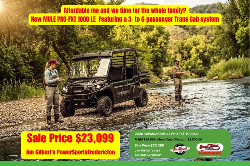 2026 Kawasaki Mule PRO