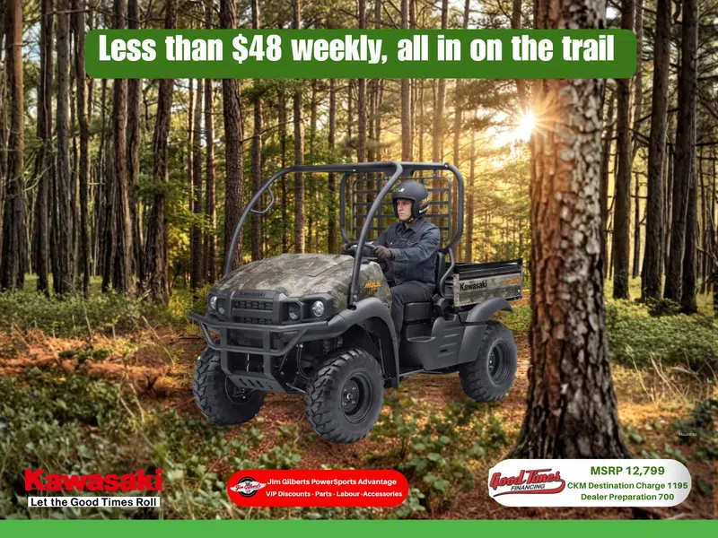 2025 Kawasaki Mule