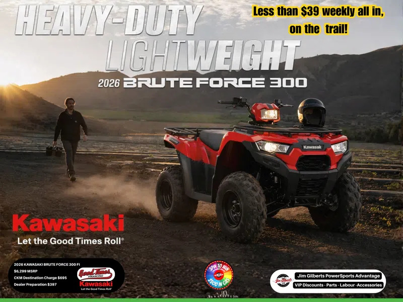 2026 Kawasaki Brute Force 300
