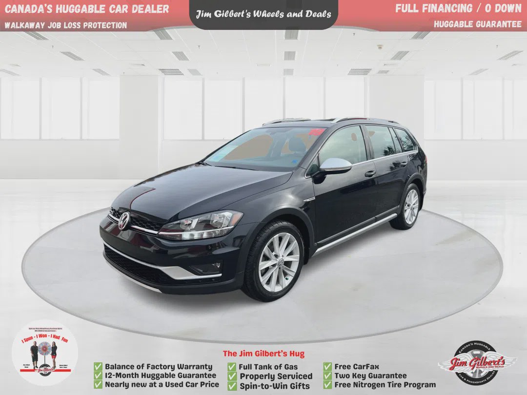  2019 Volkswagen Golf Alltrack Highline 4Motion AWD   