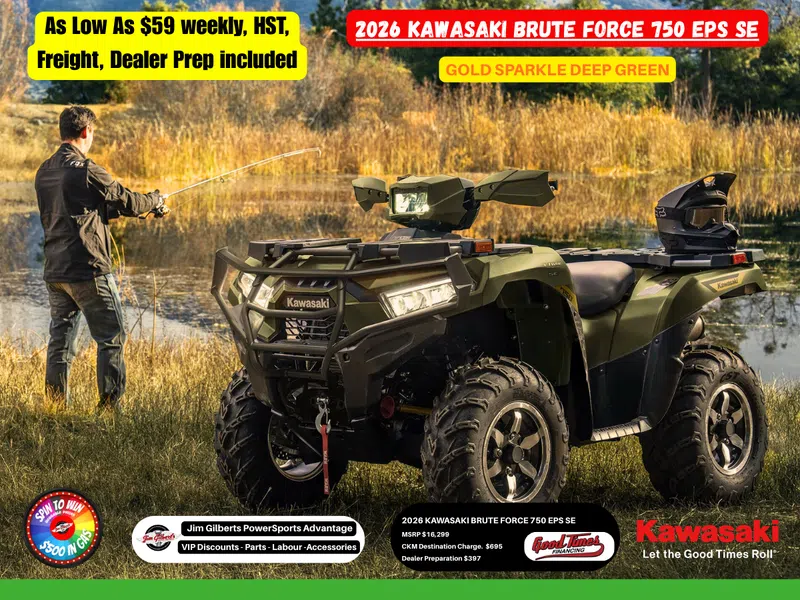 2026 Kawasaki Brute Force 750
