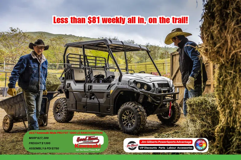 2027 Kawasaki Mule PRO