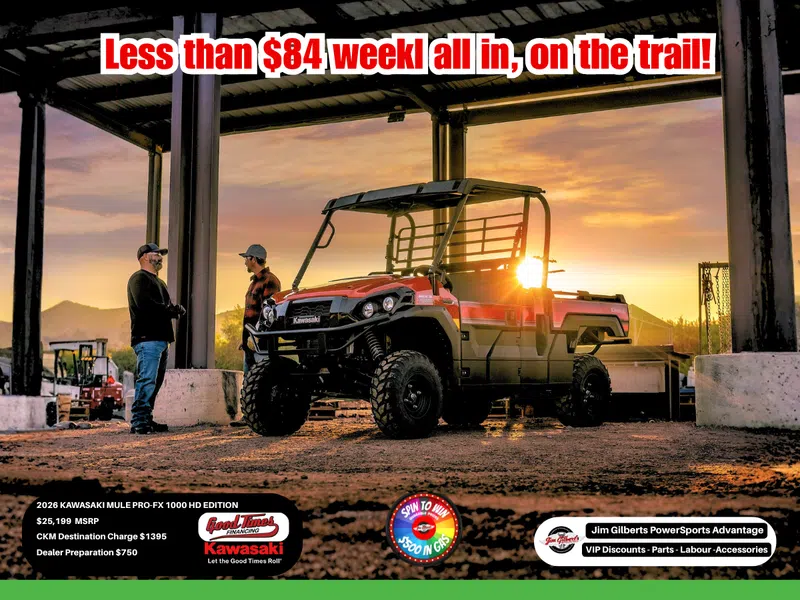 2026 Kawasaki Mule PRO