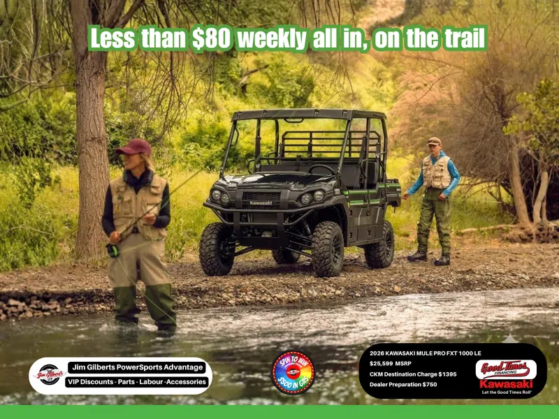 2026 Kawasaki Mule PRO