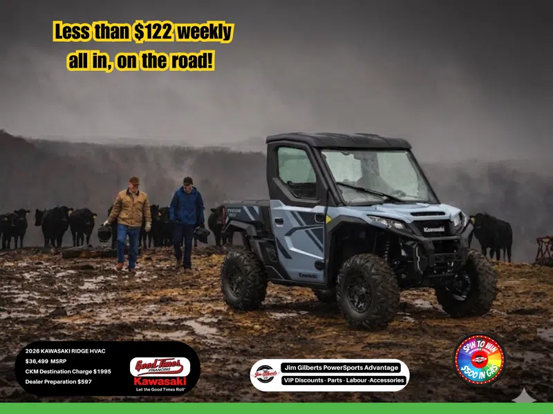 2026 Kawasaki Ridge
