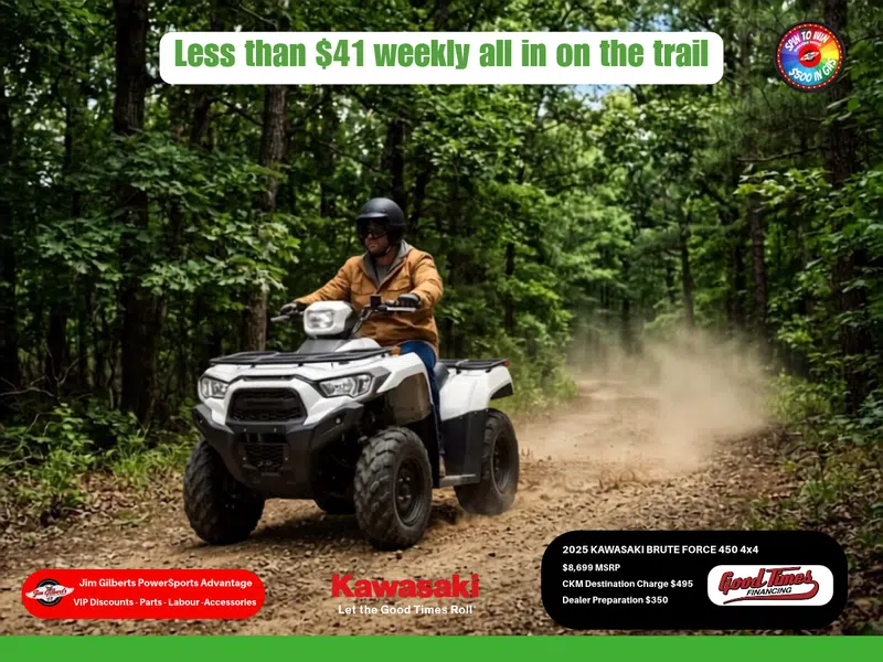 2025 Kawasaki Brute Force 450