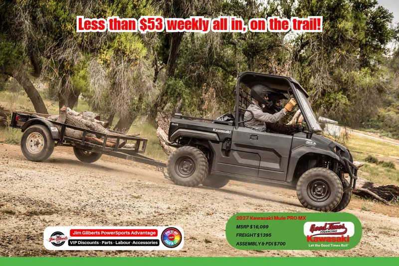 2027 Kawasaki Mule PRO