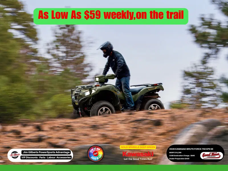 2026 Kawasaki Brute Force 750