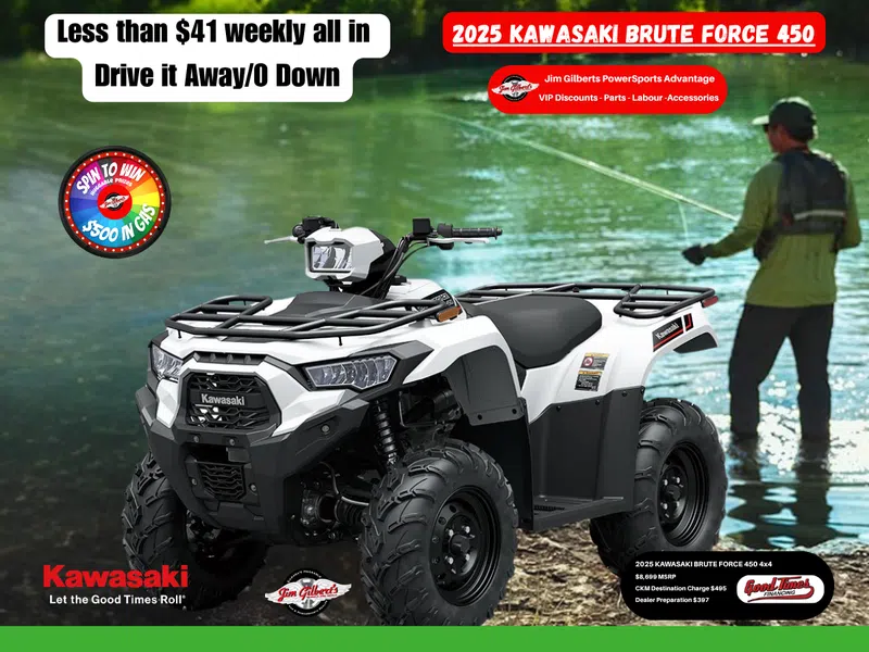 2025 Kawasaki Brute Force 450