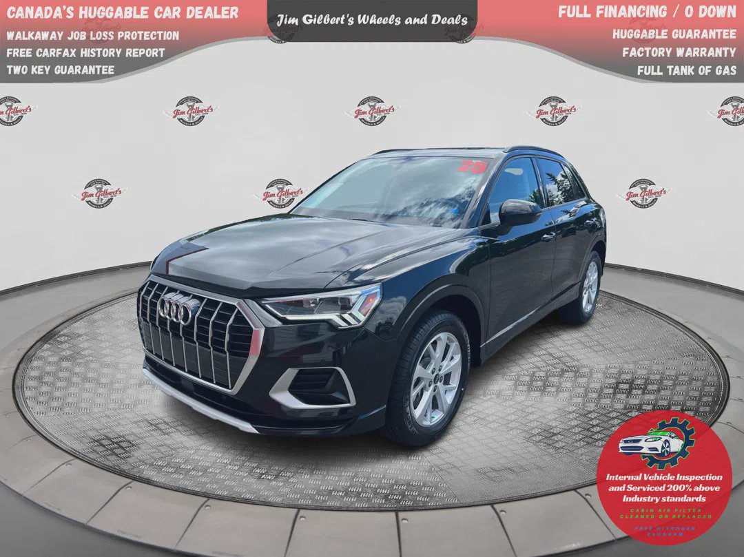 Mythos Black Metallic 2025 Audi Q3 SUV / Crossover Automatic