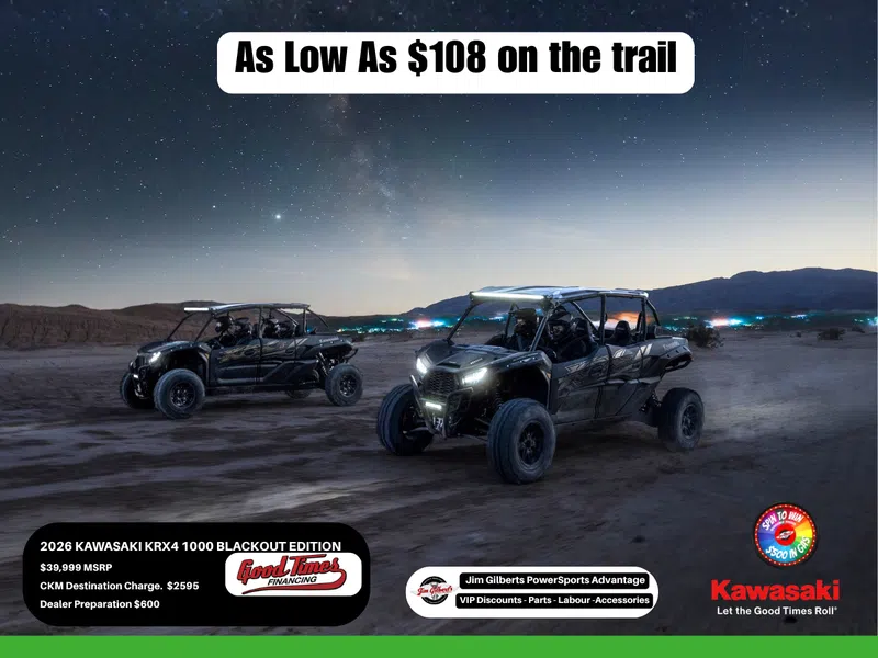 2026 Kawasaki Krx4