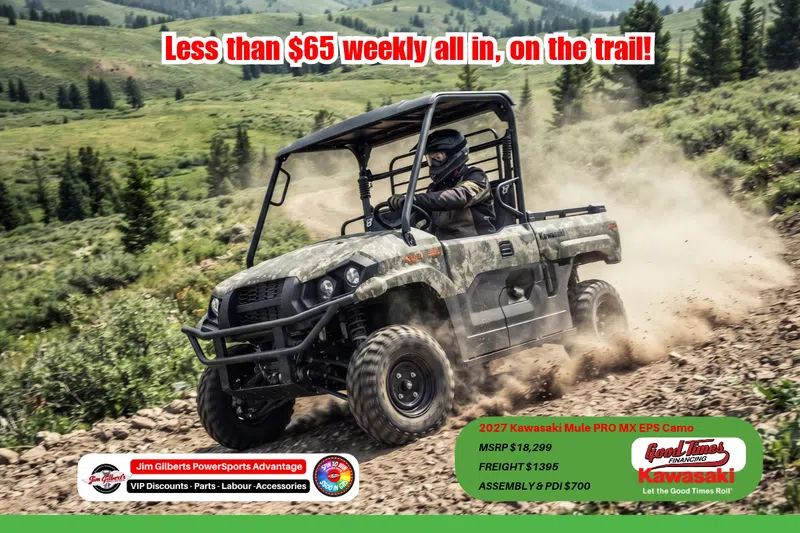 2027 Kawasaki Mule PRO