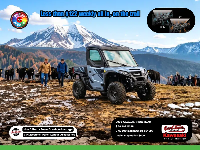 2026 Kawasaki Ridge