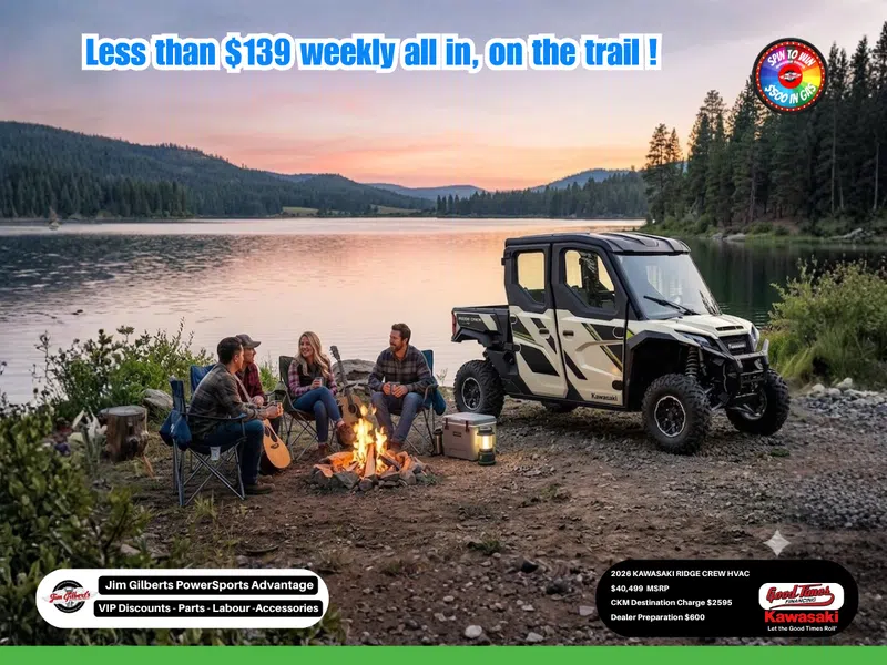 2026 Kawasaki Ridge