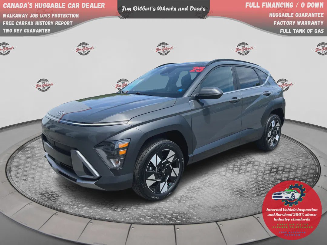 Gray 2025 Hyundai Kona SUV / Crossover Automatic