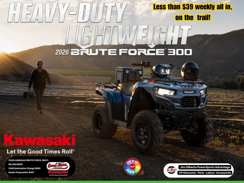 2026 Kawasaki Brute Force 300