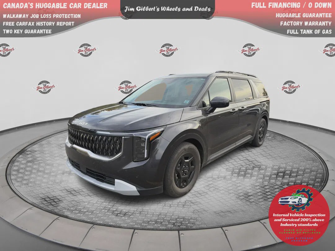 Gray 2026 Kia Carnival Minivan Automatic