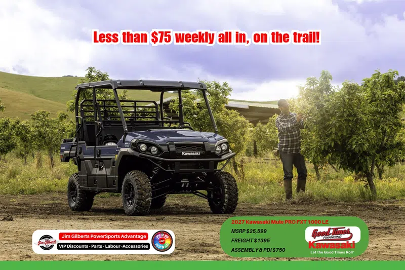 2027 Kawasaki Mule PRO