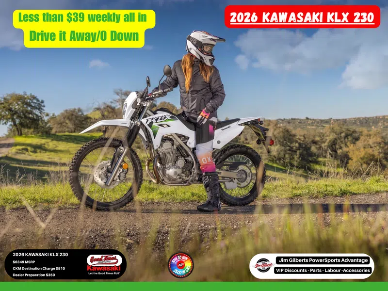 2026 Kawasaki KLX